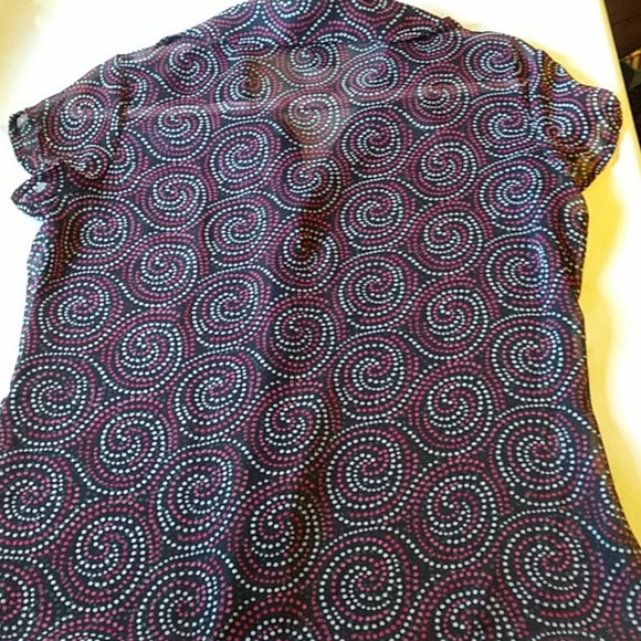 Sheer geometric top - Picture 4 of 4